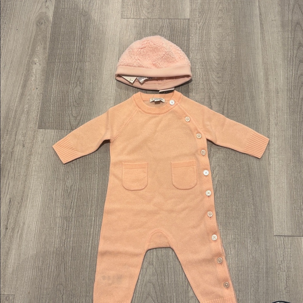 J Crew cashmere pink limited edition one piece